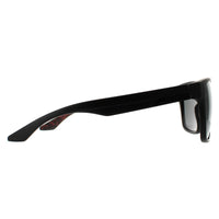 Dragon Sunglasses Monarch XL 45113-023 Matte Black Lumalens Smoke Grey