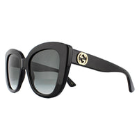 Gucci Sunglasses GG0327S 001 Black Grey Gradient