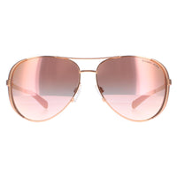 Michael Kors Sunglasses Chelsea 5004 11086F Rose Gold Rose Gold Gradient Flash