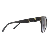 Guess Sunglasses GG1160 01B Shiny Black Smoke Gradient