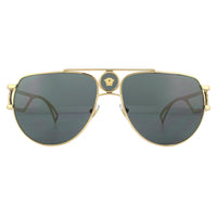 Versace Sunglasses VE2225 100287 Gold Grey