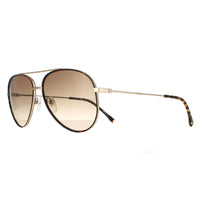 Lacoste Sunglasses L247S 710 Matte Gold Brown Gradient