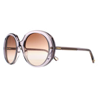 Chloe Sunglasses CH0007S 003 Transparent Grey Brown Gradient
