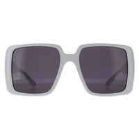 Gucci Square Womens White with Silver Dark Grey GG1692S