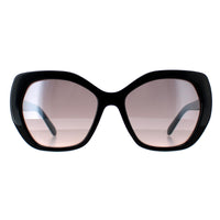 Guess Sunglasses GF0390 01U Shiny Black Bordeaux Mirror
