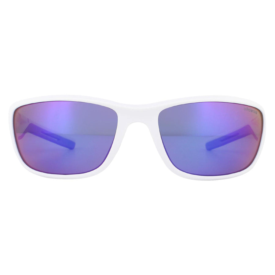 Polaroid Sport PLD 7028/S Sunglasses White Violet Purple Polarized