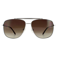 Lacoste Sunglasses L188S 035 Light Gunmetal Brown