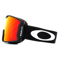 Oakley Ski Goggles Line Miner XM OO7093-04 Matte Black Prizm Torch iridium