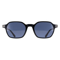 Tom Ford Sunglasses Joey FT1301 01V Shiny Black Dark Blue