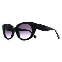Ted Baker Sunglasses TB1737 001 Gloss Black Grey Gradient