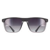 Police Sunglasses SPLE02 Gator 2 968P Matte Dark Grey Smoke Gradient