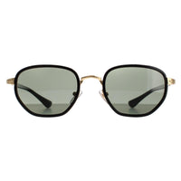 Persol Sunglasses PO2471S 109758 Gold and Black Green Polarized