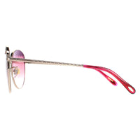 Chopard Sunglasses SCHF75S 0A39 Shiny Red Gold Pink Gradient