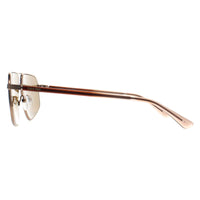 Calvin Klein Sunglasses CK23126S 770 Matte Amber Gold Gold Brown