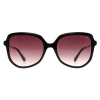Ted Baker Sunglasses TB1717 Kiera 001 Black Brown Gradient