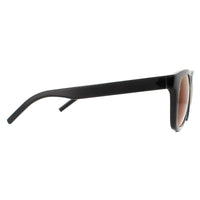 Hugo by Hugo Boss Sunglasses HG 1070/S 807 AO Shiny Black Red Mirror