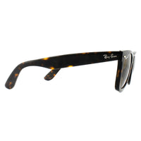 Ray-Ban Sunglasses Wayfarer 2140 Tortoise Brown Polarized 902/57 Medium 50mm