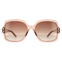 Jimmy Choo Sunglasses SAMMI/G/S FWM HA Crystal Nude Brown Gradient