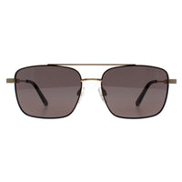 Ted Baker Sunglasses TB1720 Elijah 001 Matte Black Gold Grey