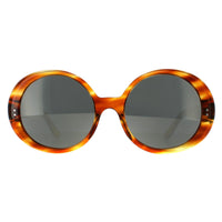 Celine Sunglasses CL40065I 56C Havana Grey Mirror