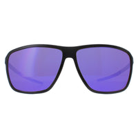 Police Sunglasses SPLL15 Solstice 4 U28Z Matte Black Brown Mirror Violet
