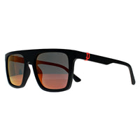 Police Sunglasses SPLF61 Beyond Lite 2 U28R Matte Black Red Mirror