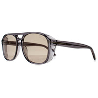 Tom Ford Sunglasses Rosco FT1022 20E Grey Crystal Light to Dark Brown Photochromic
