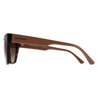 Emporio Armani Sunglasses EA4176 587913 Shiny Havana Brown Gradient