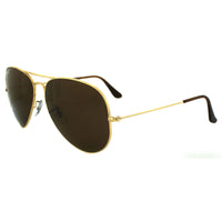 Ray-Ban Sunglasses Aviator 3025 001/57 Gold Brown Polarized
