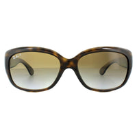 Ray-Ban Sunglasses Jackie Ohh 4101 710/T5 Tortoise Brown Gradient Polarized