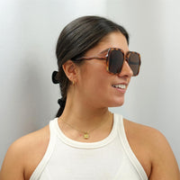 Chloe Sunglasses CH0086S Zelie 005 Havana Brown