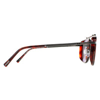 Chopard Sunglasses SCHF25 777P Brown Honey Havana Smoke Smoke Polarised