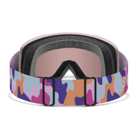 Smith Ski Goggles Tribute 3R2 4U Carnation Puzzle Ignitor Mirror