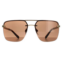 Bvlgari Sunglasses BV5054 202273 Matte Pale Gold Brown
