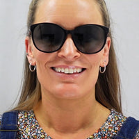 Fendi Sunglasses FF0412S FWM/I4 Nude Blue Polarized