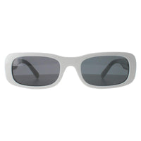 Miu Miu Sunglasses MU08ZS 1425S0 White Ivory Dark Grey