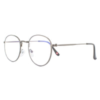 Montana Reading Glasses HBLF54 Gunmetal Grey Blue Light Block +2.00