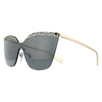 Bvlgari Sunglasses BV6093 278/87 Pale Gold and Black Grey