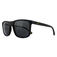 Emporio Armani Sunglasses EA4129 504287 Matte Black Grey Gradient