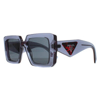 Prada Sunglasses PR23YS 19O70B Transparent Graphite Dark Grey