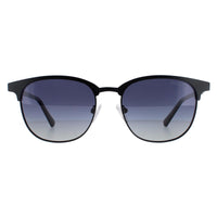 Guess Sunglasses GU00052 02D Matte Black Smoke Polarized