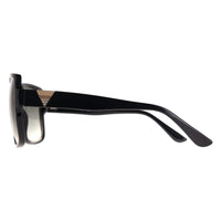 Guess Sunglasses GF6180 01P Shiny Black Grey Gradient