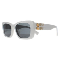 Miu Miu Sunglasses MU07YS 1425S0 White Dark Grey