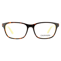 Calvin Klein Glasses Frames CK18515 241 Tortoise On Yellow Women