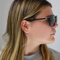 Michael Kors Sunglasses Isle of Palms MK2098U 300511 Black Grey Gradient