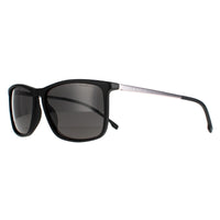 Hugo Boss Sunglasses BOSS 1182/S/IT 003 M9 Matte Black Grey Polarized