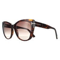 Tom Ford Sunglasses FT0937 Nora 52K Dark Havana Roviex Gradient