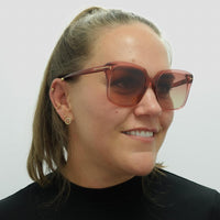 Tom Ford Sunglasses Faye FT0788 72T Shiny Pink Bordeaux Gradient