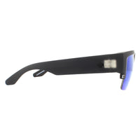 Spy Sunglasses Cyrus 50/50 6700000000060 Matte Black Ice HD Plus Grey Green With Dark Blue Spectra Mirror