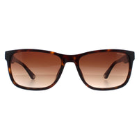 Police Sunglasses SPLB40N Arcade 2 0722 Shiny Dark Havana Brown Gradient